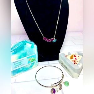 Retrograde Healing and Balance Gift set - Handmade - Crystal Jewelry